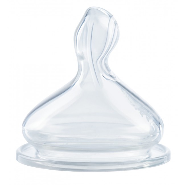 NUK First Choice Анти Колик Анатомска Силикон Цуцла (0м+;3m+;6m+)